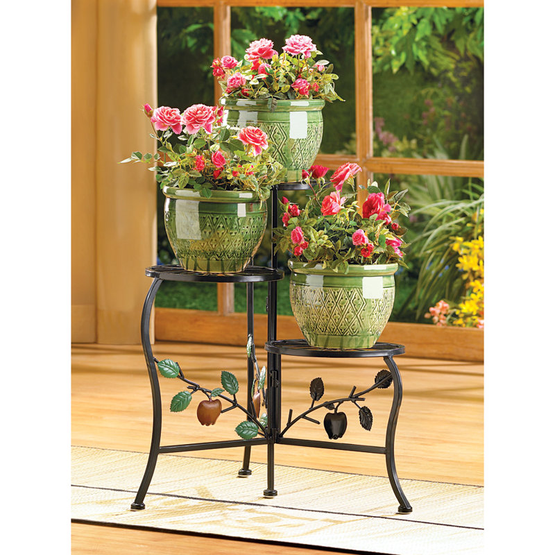 Red Barrel Studio® Bargeron Plant Stand & Reviews Wayfair